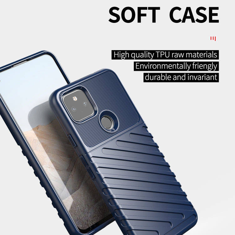 For Google Pixel 5A Thunderbolt Shockproof TPU Protective Soft Case