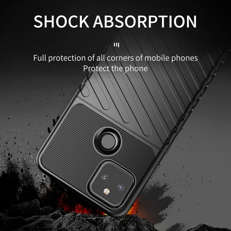 For Google Pixel 5A Thunderbolt Shockproof TPU Protective Soft Case