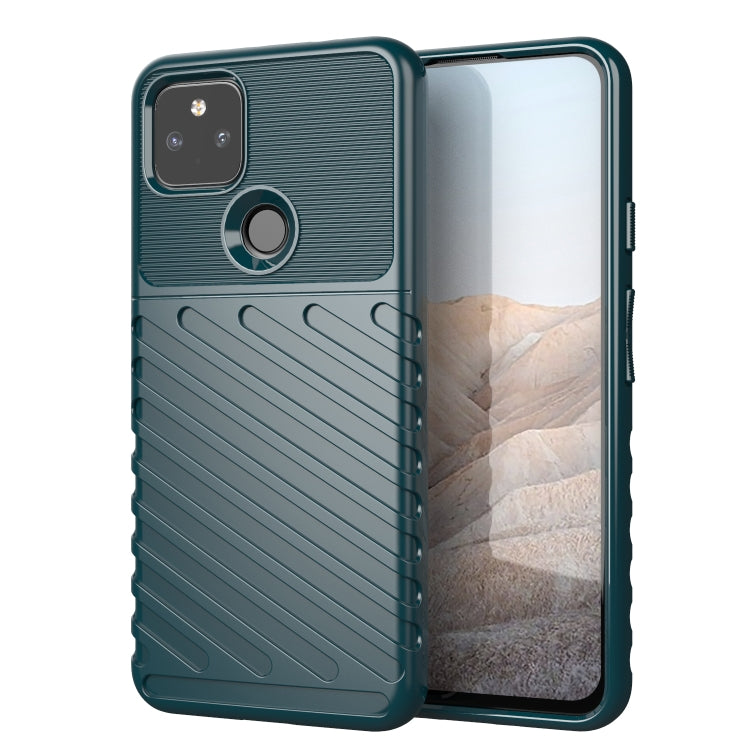 For Google Pixel 5A Thunderbolt Shockproof TPU Protective Soft Case