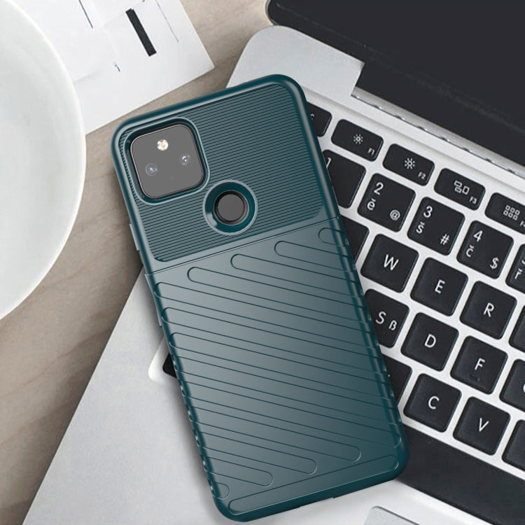 For Google Pixel 5A Thunderbolt Shockproof TPU Protective Soft Case