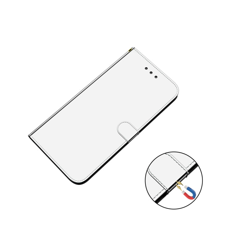 For Nokia 5.4 Lmitated Mirror Surface Horizontal Flip Leather Case with Holder & Card Slots & Wallet & Lanyard