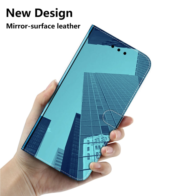 For Xiaomi Mi 11 Lmitated Mirror Surface Horizontal Flip Leather Case with Holder & Card Slots & Wallet & Lanyard