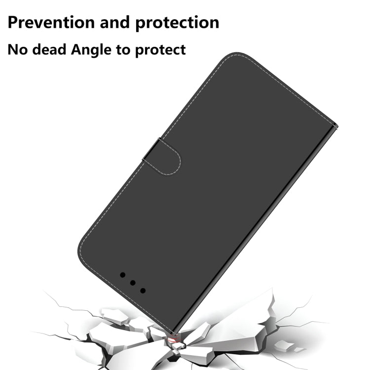 For OnePlus 9 Lmitated Mirror Surface Horizontal Flip Leather Case with Holder & Card Slots & Wallet & Lanyard