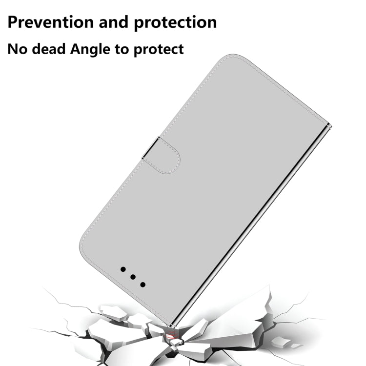 For OnePlus 9 Lmitated Mirror Surface Horizontal Flip Leather Case with Holder & Card Slots & Wallet & Lanyard