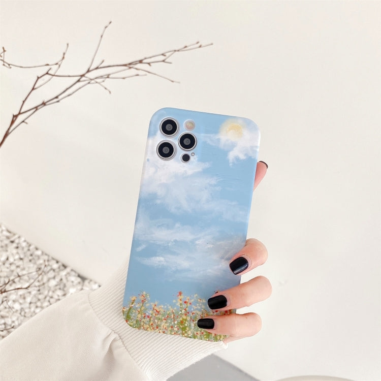 For iPhone 12 mini Shockproof Pattern TPU Protective Case