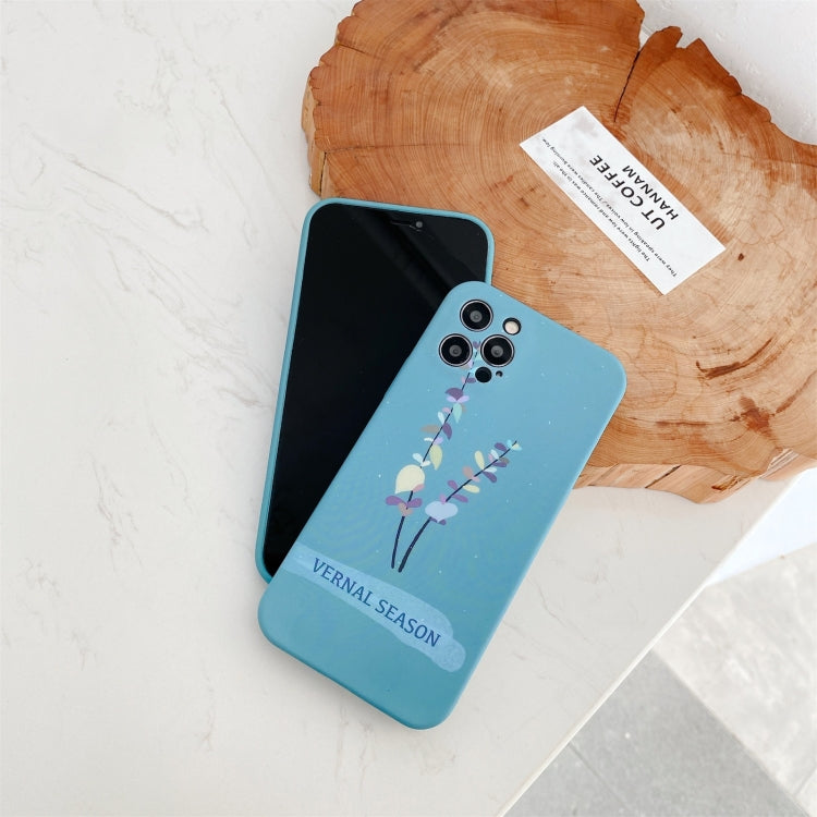 For iPhone 12 Pro Shockproof Pattern TPU Protective Case