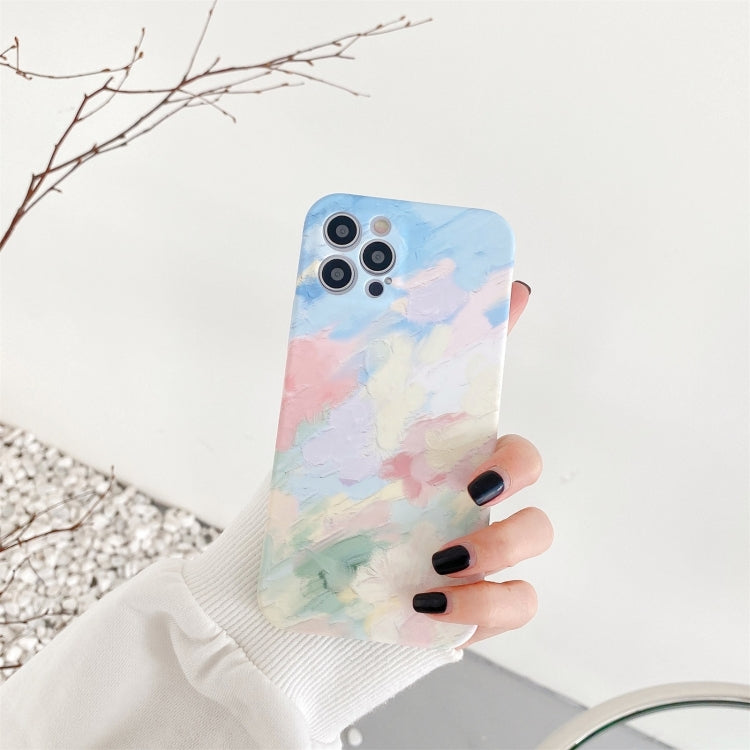 For iPhone 12 Pro Max Shockproof Pattern TPU Protective Case
