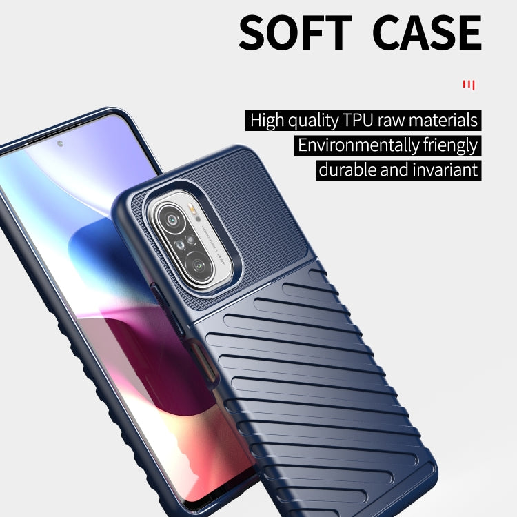 For Xiaomi Redmi K40 Thunderbolt Shockproof TPU Protective Soft Case