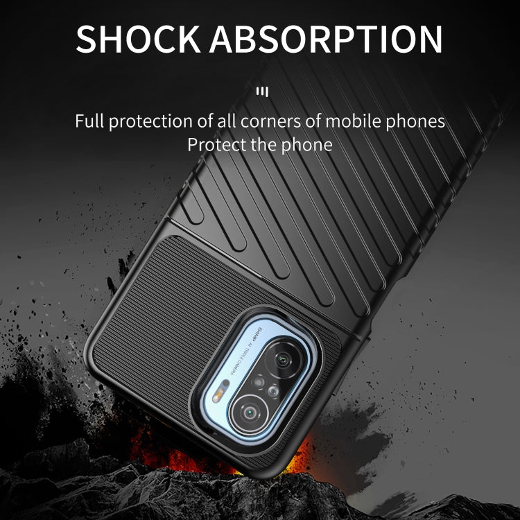 For Xiaomi Redmi K40 Pro Thunderbolt Shockproof TPU Protective Soft Case