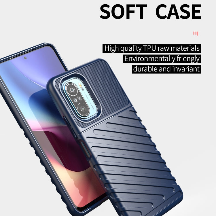 For Xiaomi Redmi K40 Pro Thunderbolt Shockproof TPU Protective Soft Case