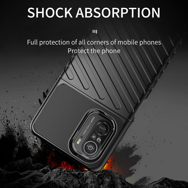 For Xiaomi Redmi K40 Pro Plus Thunderbolt Shockproof TPU Protective Soft Case