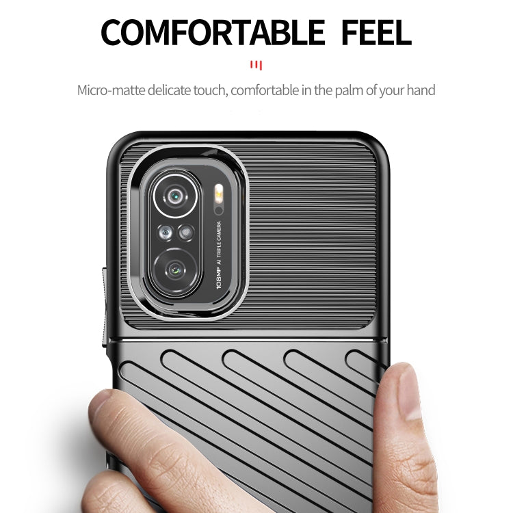 For Xiaomi Redmi K40 Pro Plus Thunderbolt Shockproof TPU Protective Soft Case