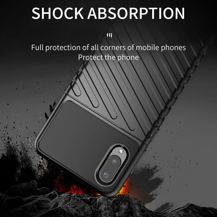 For Samsung Galaxy A02 / M02 Thunderbolt Shockproof TPU Protective Soft Case(Green)