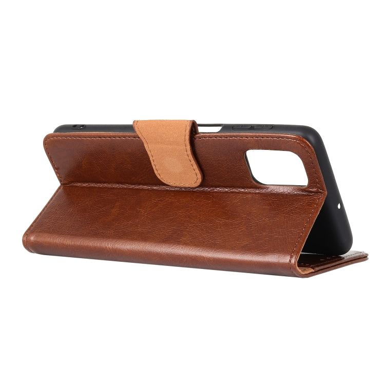 For Motorola Moto Edge S Nappa Texture Horizontal Flip Leather Case with Holder & Card Slots & Wallet