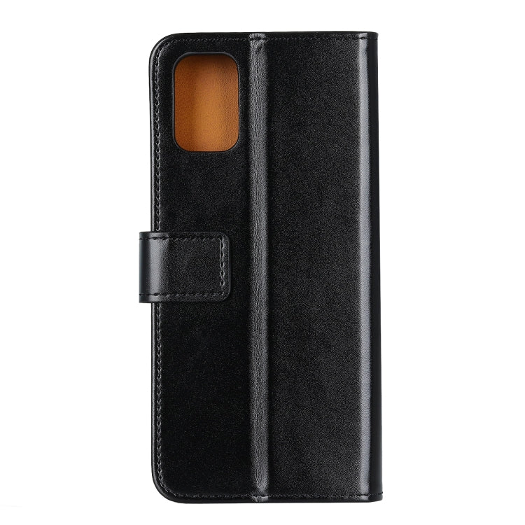 For Motorola Moto Edge S 3-Color Pearl Texture Magnetic Buckle Horizontal Flip PU Leather Case with Card Slots & Wallet & Holder