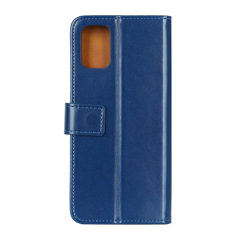 For Motorola Moto Edge S 3-Color Pearl Texture Magnetic Buckle Horizontal Flip PU Leather Case with Card Slots & Wallet & Holder