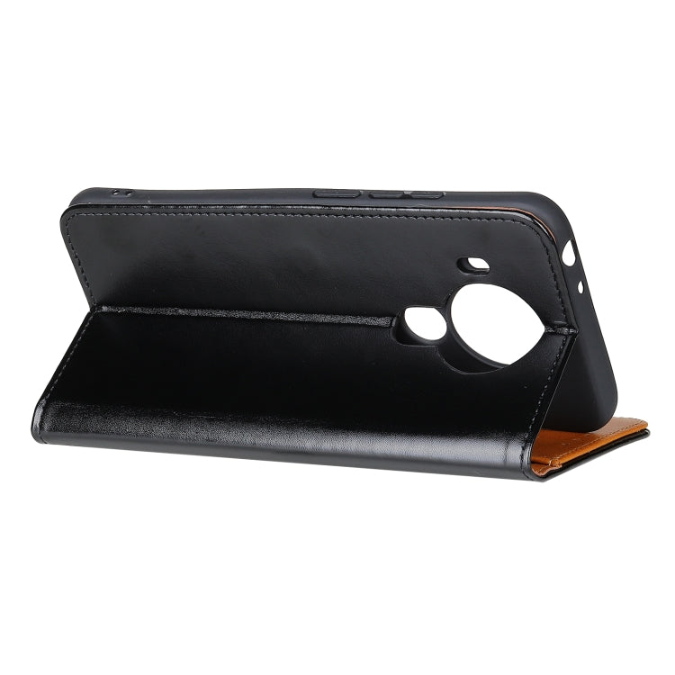 For Nokia 7.3 3-Color Pearl Texture Magnetic Buckle Horizontal Flip PU Leather Case with Card Slots & Wallet & Holder
