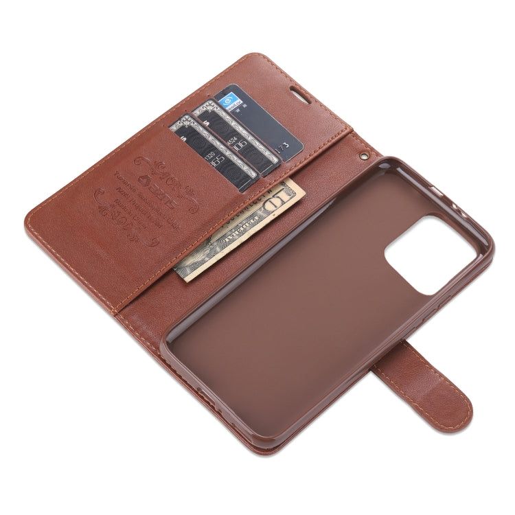 For Xiaomi Mi 11 AZNS Magnetic Calf Texture Horizontal Flip Leather Case with Card Slots & Holder & Wallet