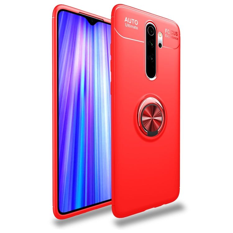 For Xiaomi Redmi Note 8 Pro Lenuo Shockproof TPU Protective Case with Invisible Holder