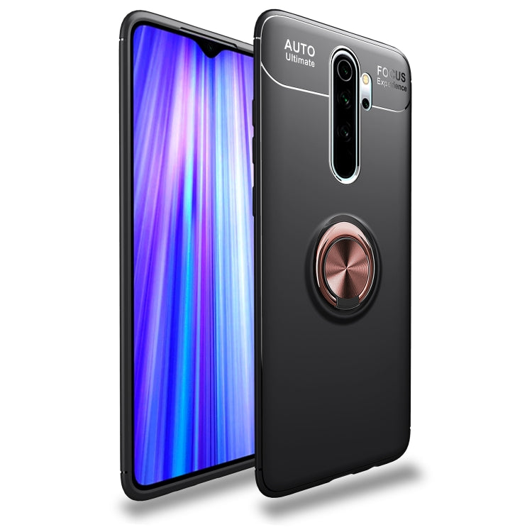 For Xiaomi Redmi Note 8 Pro Lenuo Shockproof TPU Protective Case with Invisible Holder