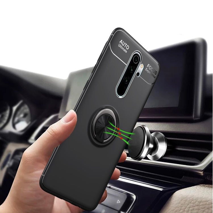 For Xiaomi Redmi Note 8 Pro Lenuo Shockproof TPU Protective Case with Invisible Holder