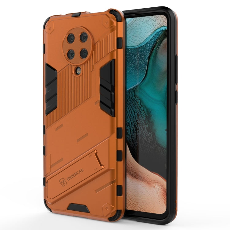 For Xiaomi Redmi K30 Pro Punk Armor 2 in 1 PC + TPU Shockproof Case with Invisible Holder