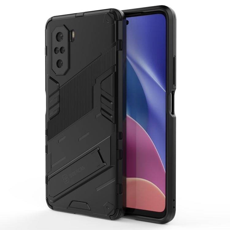 For Xiaomi Redmi K40 / K40 Pro Punk Armor 2 in 1 PC + TPU Shockproof Case with Invisible Holder