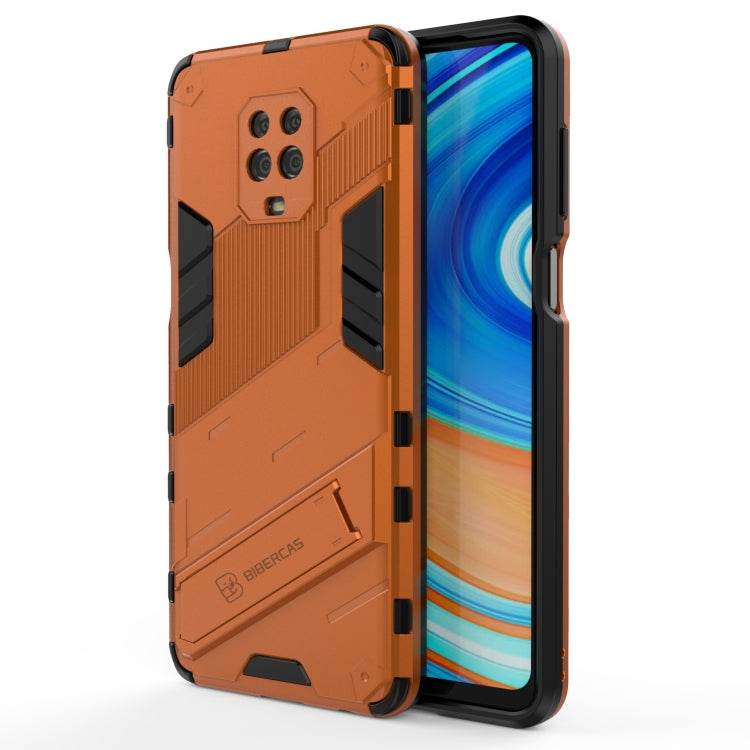 For Xiaomi Redmi Note 9 Pro Max Punk Armor 2 in 1 PC + TPU Shockproof Case with Invisible Holder