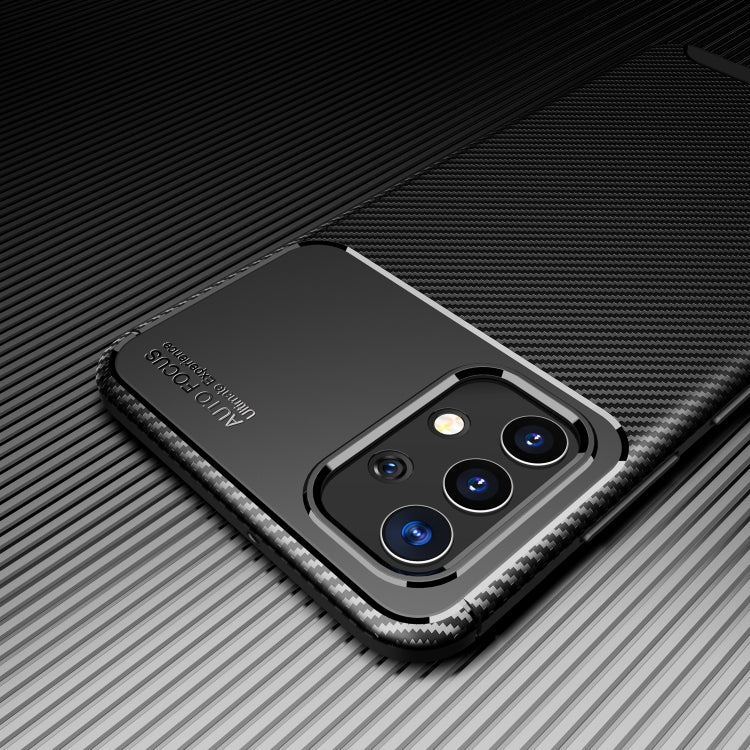 For Samsung Galaxy A32 4G Carbon Fiber Texture Shockproof TPU Case