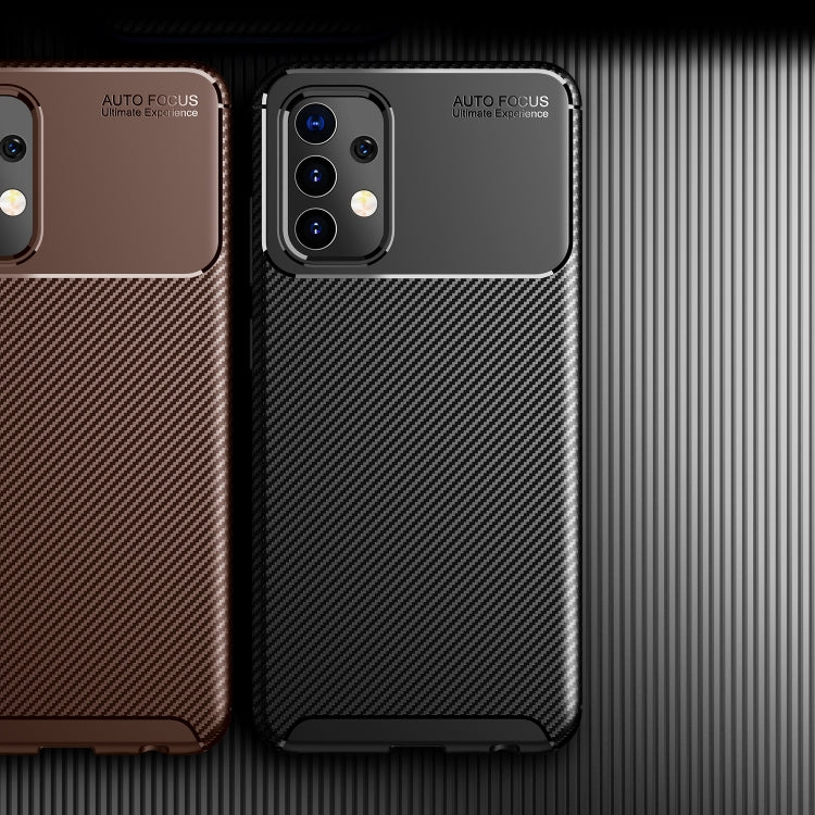 For Samsung Galaxy A32 4G Carbon Fiber Texture Shockproof TPU Case