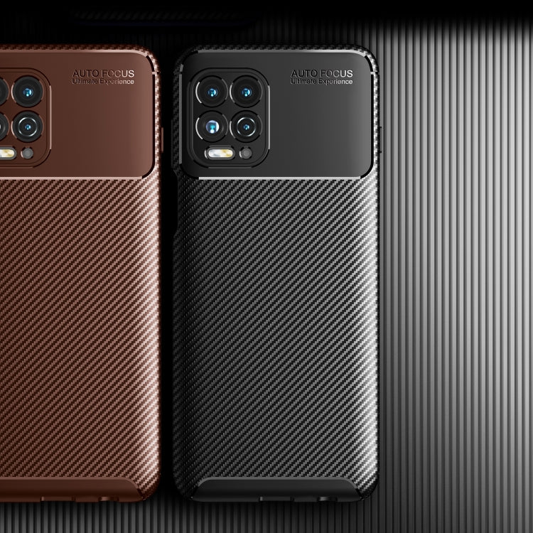 For Motorola Moto Edge S / G100 Carbon Fiber Texture Shockproof TPU Case