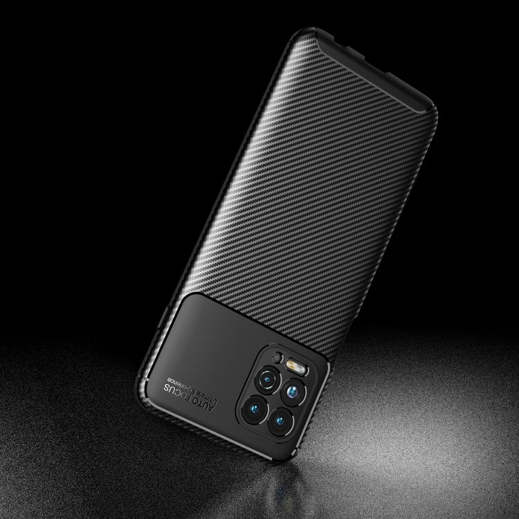For Motorola Moto Edge S / G100 Carbon Fiber Texture Shockproof TPU Case