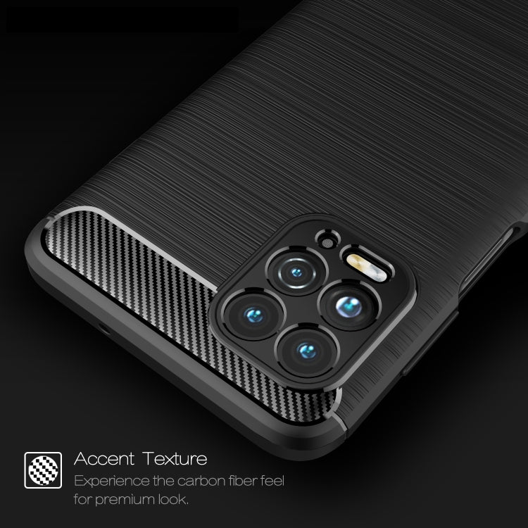 For Motorola Moto Edge S / G100 Brushed Texture Carbon Fiber TPU Case