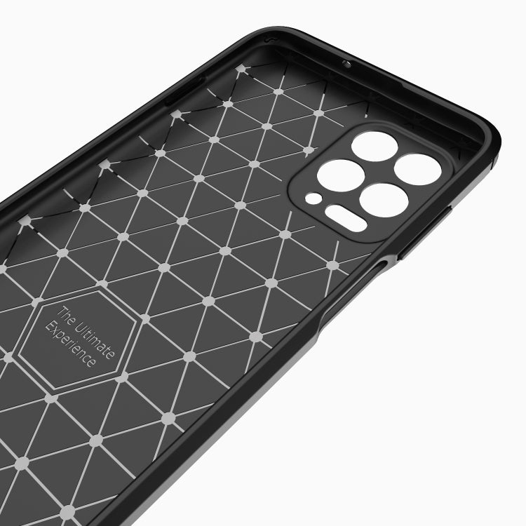 For Motorola Moto Edge S / G100 Brushed Texture Carbon Fiber TPU Case