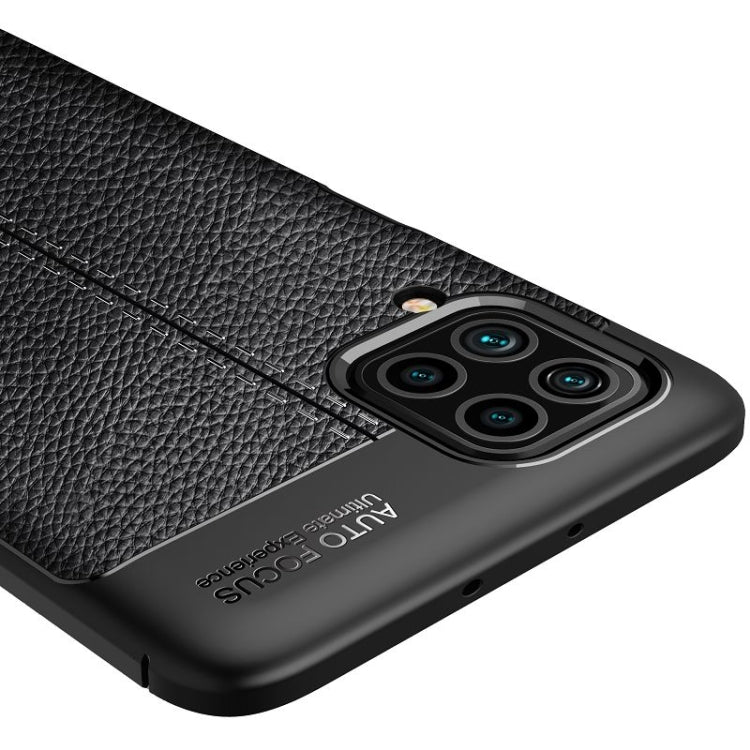 For Samsung Galaxy F62 / M62 Litchi Texture TPU Shockproof Case