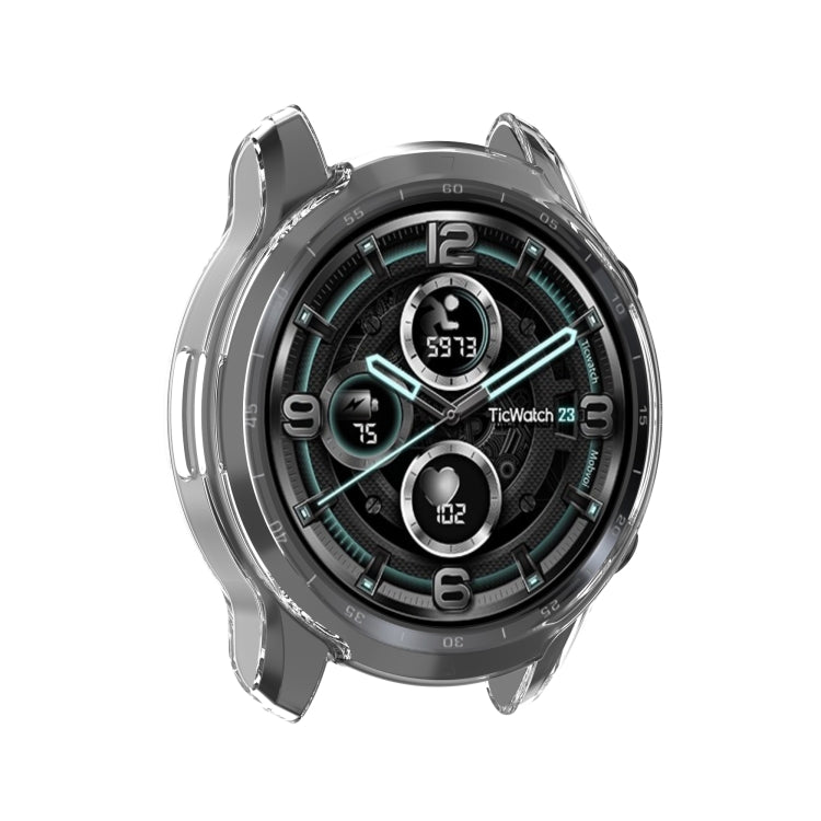 For TicWatch Pro 3 / Pro 3 Lite Half Coverage Hollowed TPU Protective Case