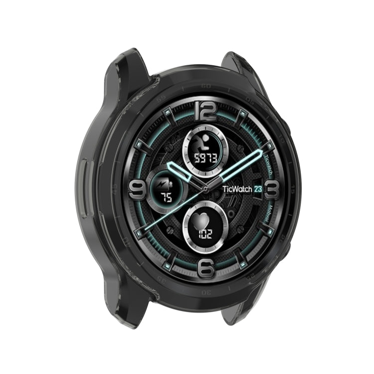 For TicWatch Pro 3 / Pro 3 Lite Half Coverage Hollowed TPU Protective Case