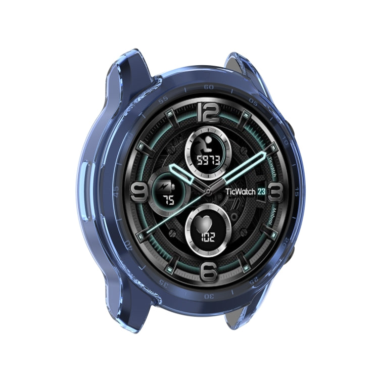For TicWatch Pro 3 / Pro 3 Lite Half Coverage Hollowed TPU Protective Case