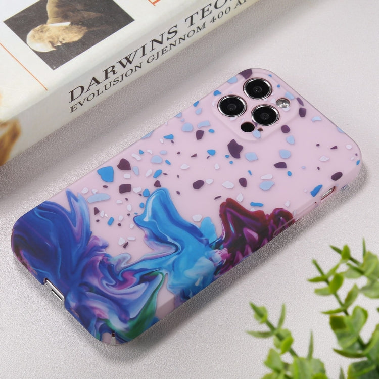 For iPhone 11 Pro Shockproof Painted PC Protective Case (Pink)