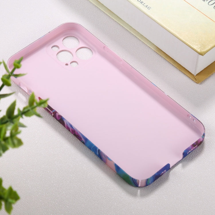 For iPhone 11 Pro Shockproof Painted PC Protective Case (Pink)