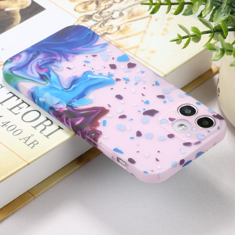 For iPhone 12 Shockproof Painted PC Protective Case