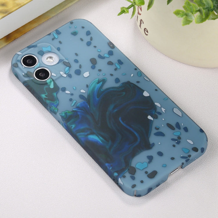 For iPhone 12 Shockproof Painted PC Protective Case