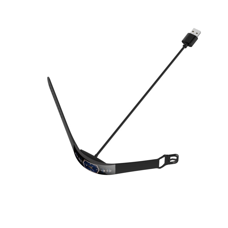 For Amazfit X Curved Screen Watch USB Magnetic Charging Cable, Length: 1m(Black)