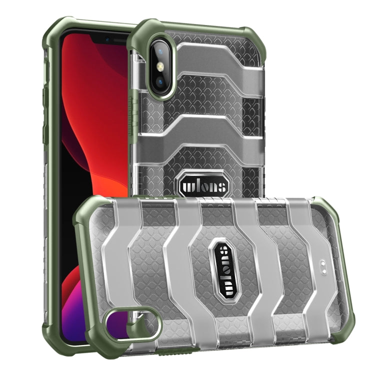For iPhone X / XS wlons Explorer Series PC + TPU Protective Case