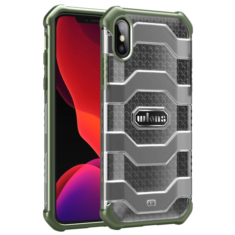 For iPhone X / XS wlons Explorer Series PC + TPU Protective Case