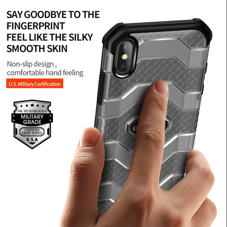 For iPhone XS Max wlons Explorer Series PC + TPU Protective Case