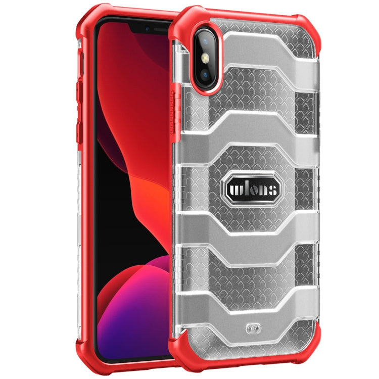 For iPhone XS Max wlons Explorer Series PC + TPU Protective Case