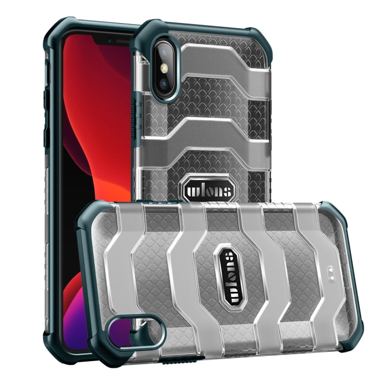 For iPhone XS Max wlons Explorer Series PC + TPU Protective Case