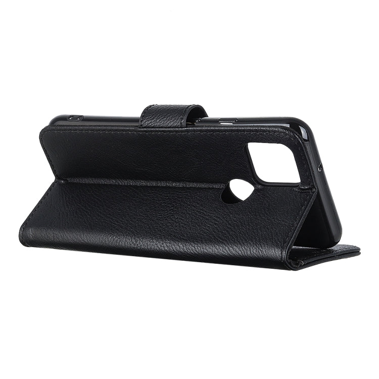 For Google Pixel 5A 5G KHAZNEH Cowhide Texture Horizontal Flip Leather Case with Holder & Card Slots & Wallet