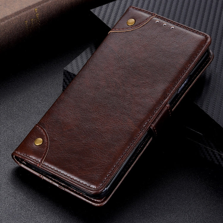 For Xiaomi Redmi K40 / K40 Pro / Mi 11i / Poco F3 Copper Buckle Nappa Texture Horizontal Flip Leather Case with Holder & Card Slots & Wallet